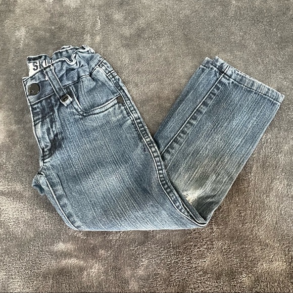 Jean Slim The Children's Place Gris – Taille 10 – Super Skinny – Garçon – Très Bon état